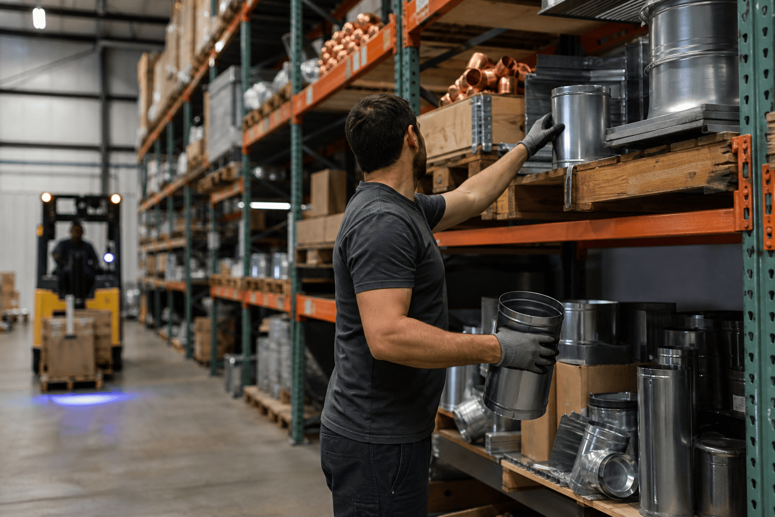 Industrial supply warehouse